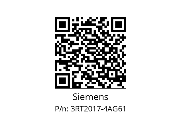   Siemens 3RT2017-4AG61