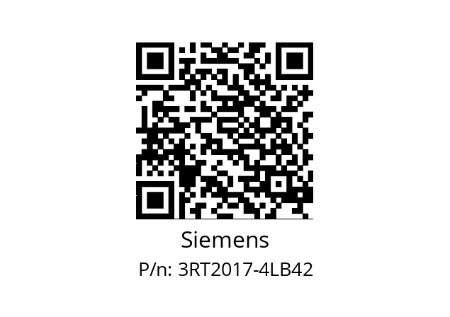   Siemens 3RT2017-4LB42