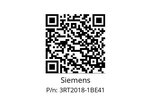   Siemens 3RT2018-1BE41