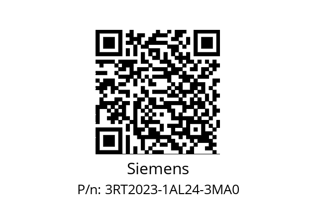   Siemens 3RT2023-1AL24-3MA0