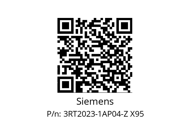  3RT2023-1AP04-Z X95 Siemens 3RT2023-1AP04-Z X95