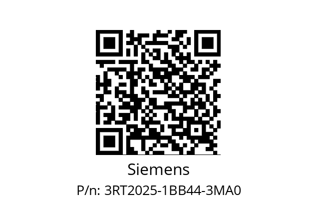   Siemens 3RT2025-1BB44-3MA0