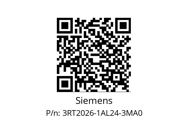   Siemens 3RT2026-1AL24-3MA0