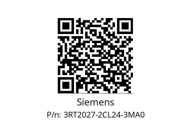   Siemens 3RT2027-2CL24-3MA0