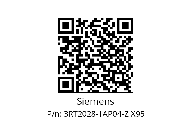  3RT2028-1AP04-Z X95 Siemens 3RT2028-1AP04-Z X95