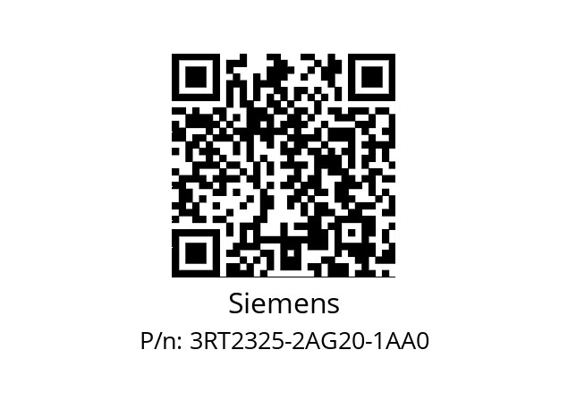   Siemens 3RT2325-2AG20-1AA0