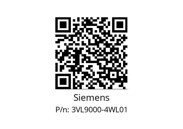   Siemens 3VL9000-4WL01