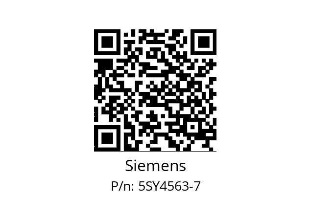   Siemens 5SY4563-7