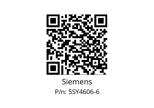   Siemens 5SY4606-6