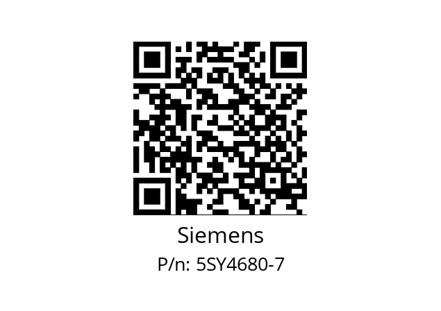   Siemens 5SY4680-7