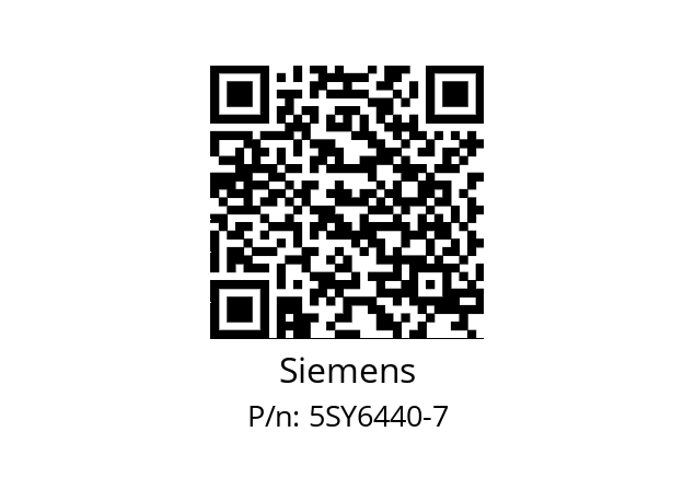   Siemens 5SY6440-7