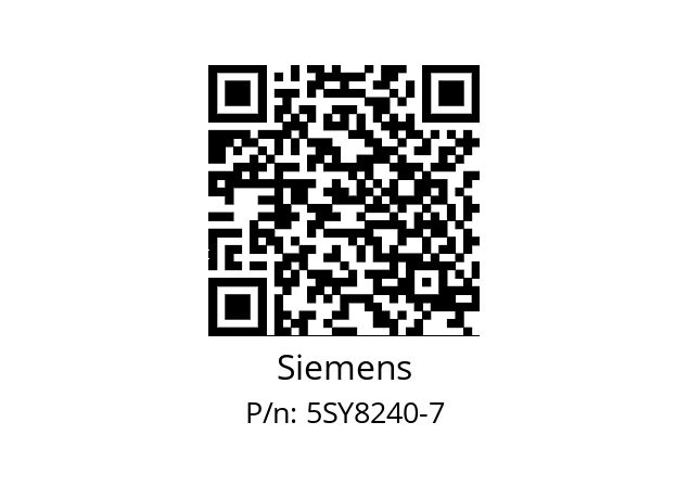   Siemens 5SY8240-7