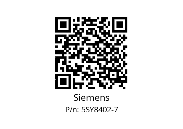   Siemens 5SY8402-7