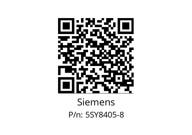   Siemens 5SY8405-8