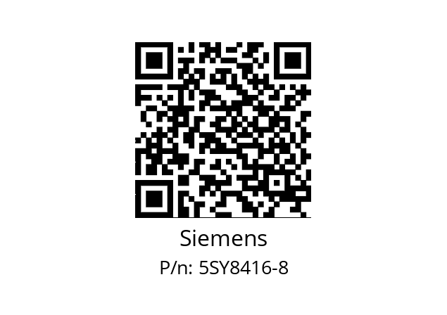   Siemens 5SY8416-8