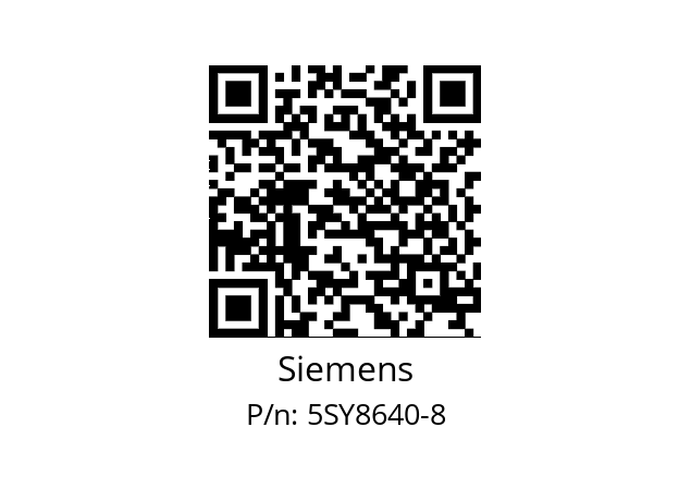   Siemens 5SY8640-8