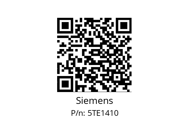   Siemens 5TE1410