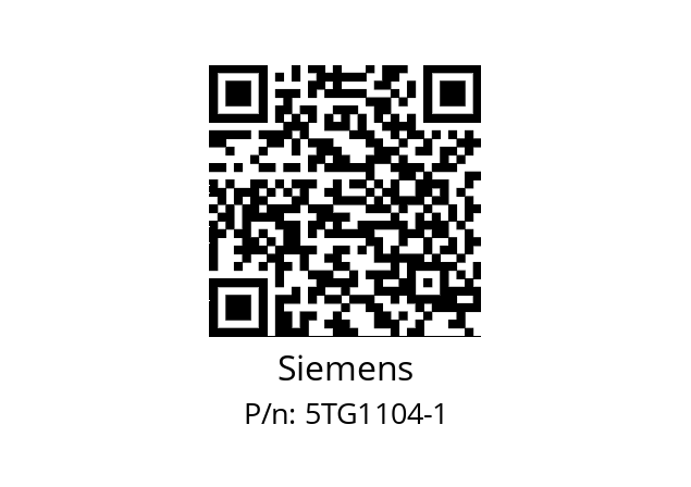   Siemens 5TG1104-1