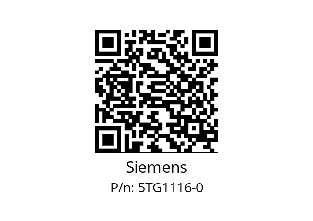   Siemens 5TG1116-0