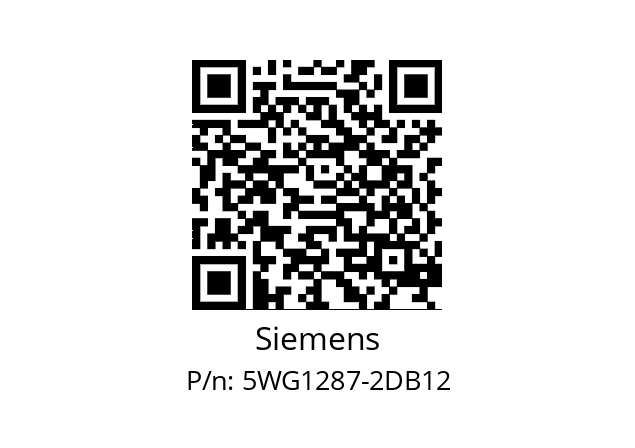   Siemens 5WG1287-2DB12