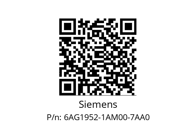   Siemens 6AG1952-1AM00-7AA0