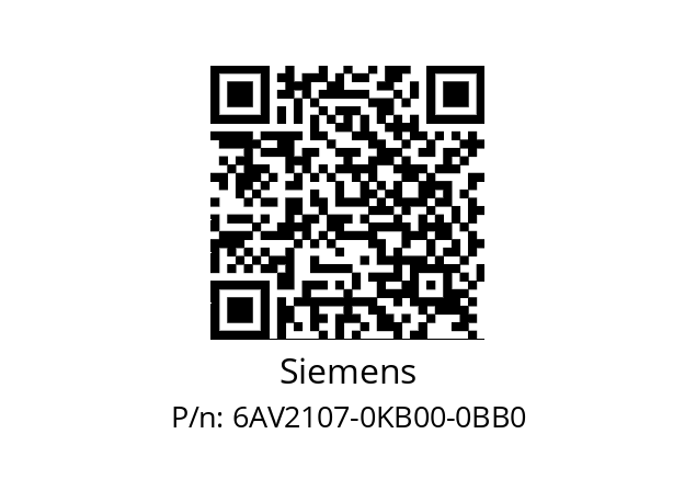   Siemens 6AV2107-0KB00-0BB0