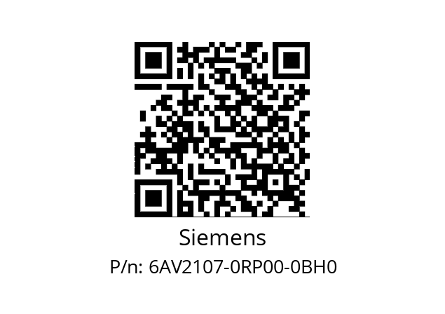   Siemens 6AV2107-0RP00-0BH0