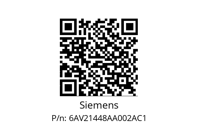   Siemens 6AV21448AA002AC1