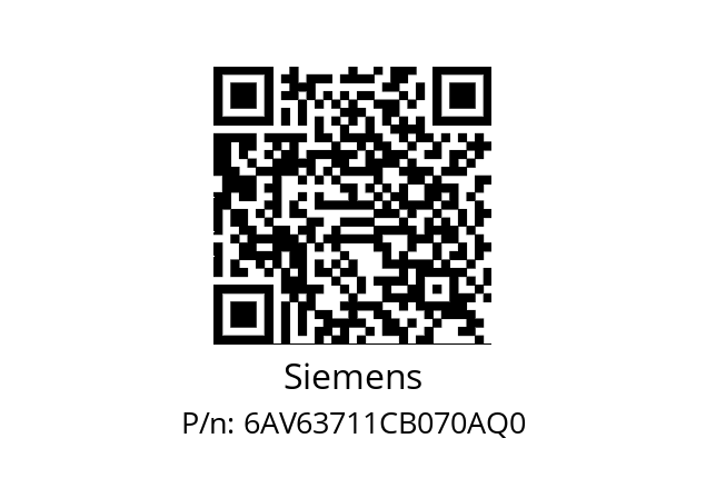   Siemens 6AV63711CB070AQ0