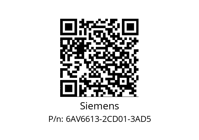   Siemens 6AV6613-2CD01-3AD5