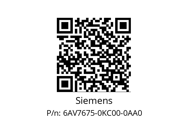   Siemens 6AV7675-0KC00-0AA0