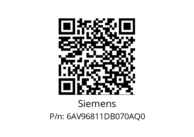   Siemens 6AV96811DB070AQ0