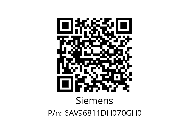   Siemens 6AV96811DH070GH0