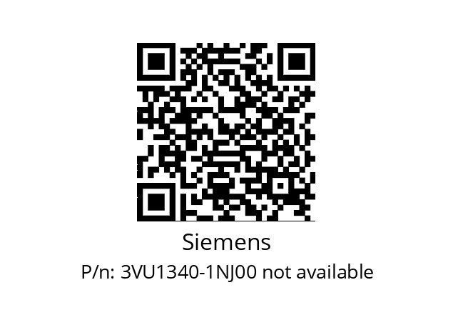   Siemens 3VU1340-1NJ00 not available