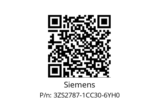   Siemens 3ZS2787-1CC30-6YH0