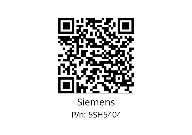   Siemens 5SH5404