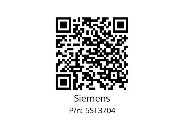   Siemens 5ST3704