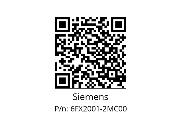   Siemens 6FX2001-2MC00