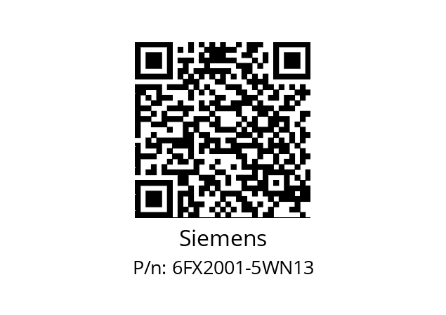   Siemens 6FX2001-5WN13