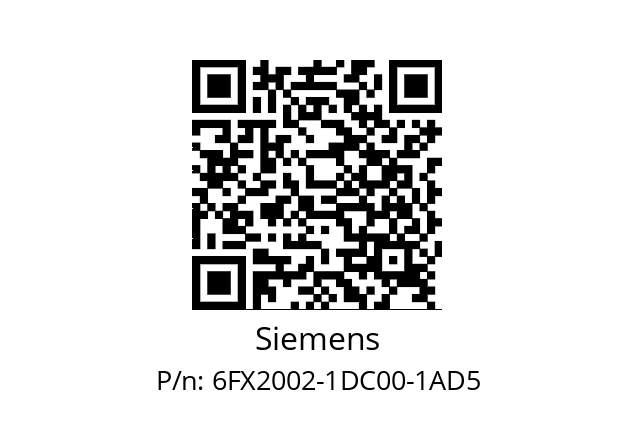   Siemens 6FX2002-1DC00-1AD5