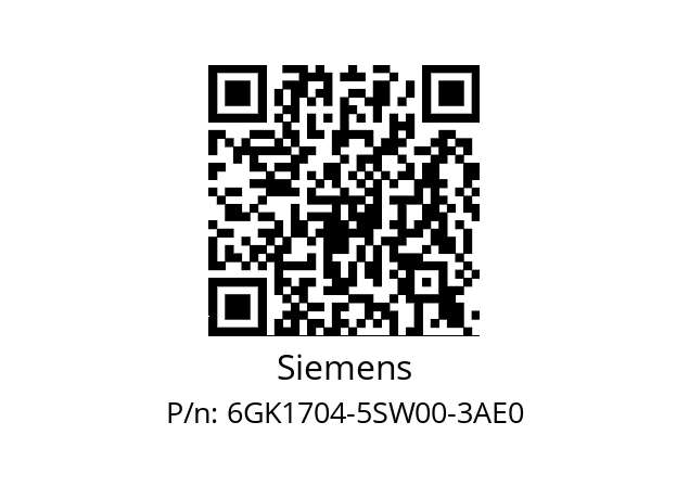   Siemens 6GK1704-5SW00-3AE0