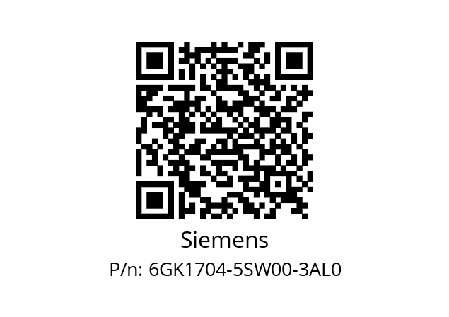   Siemens 6GK1704-5SW00-3AL0