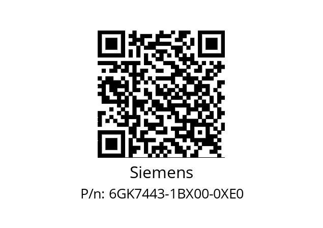   Siemens 6GK7443-1BX00-0XE0