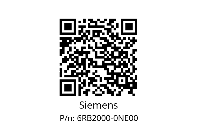   Siemens 6RB2000-0NE00