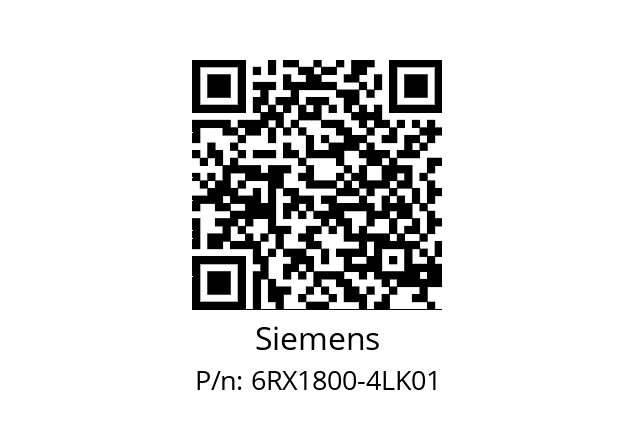   Siemens 6RX1800-4LK01