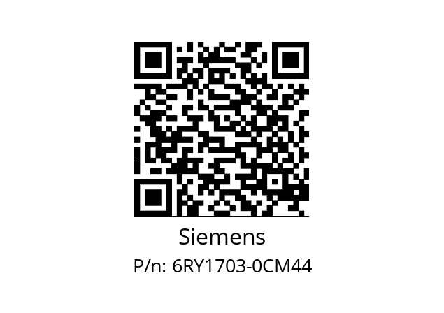   Siemens 6RY1703-0CM44