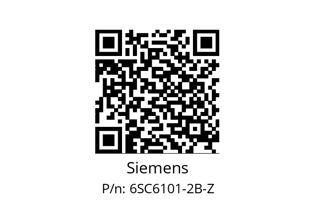   Siemens 6SC6101-2B-Z