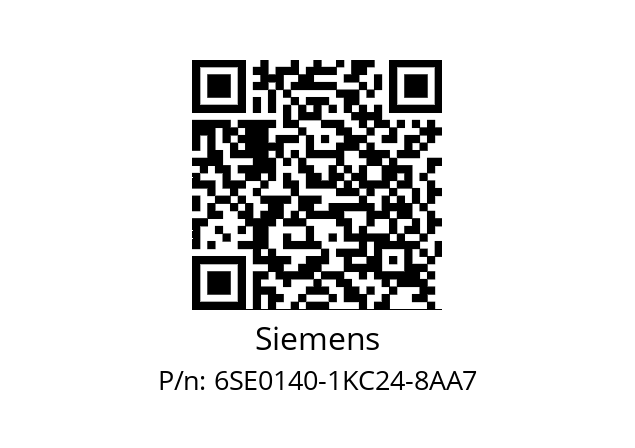   Siemens 6SE0140-1KC24-8AA7