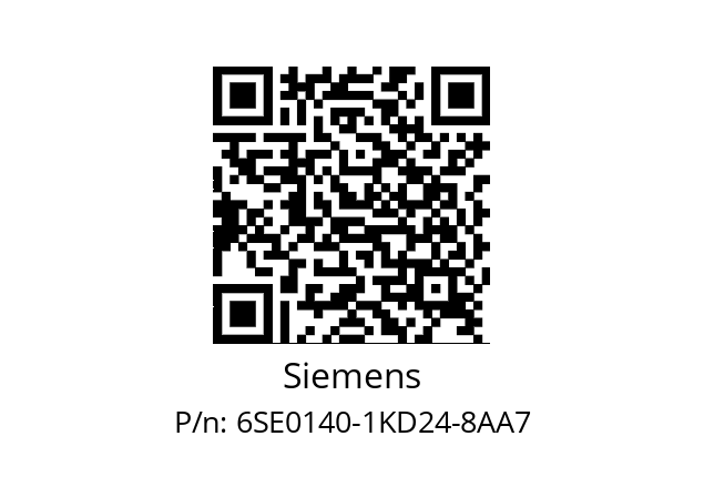   Siemens 6SE0140-1KD24-8AA7