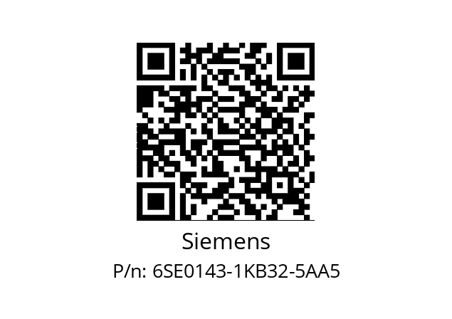   Siemens 6SE0143-1KB32-5AA5